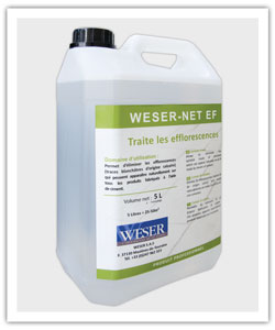 Bidon de 5 litres de Produit de Nettoyage Weser-Net EF